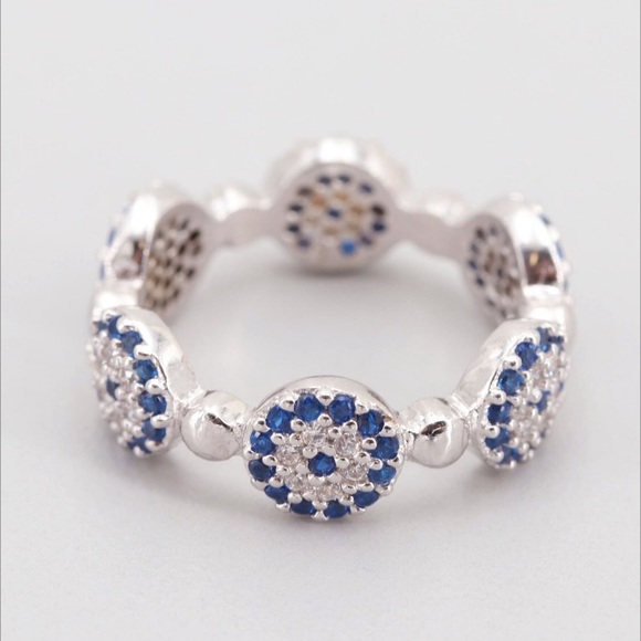 Jewelry - 925 Silver Spinel & Cubic Zirconia Ring